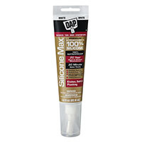DAP PRODUCTS INC 7079808795 SEALANT SILI K&B WHITE 2.8OZ  