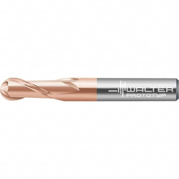 WALTER PROTOTYP 7255240 10MM DIAM, 8MM LOC, 4 FLUTE SOLID CARBID