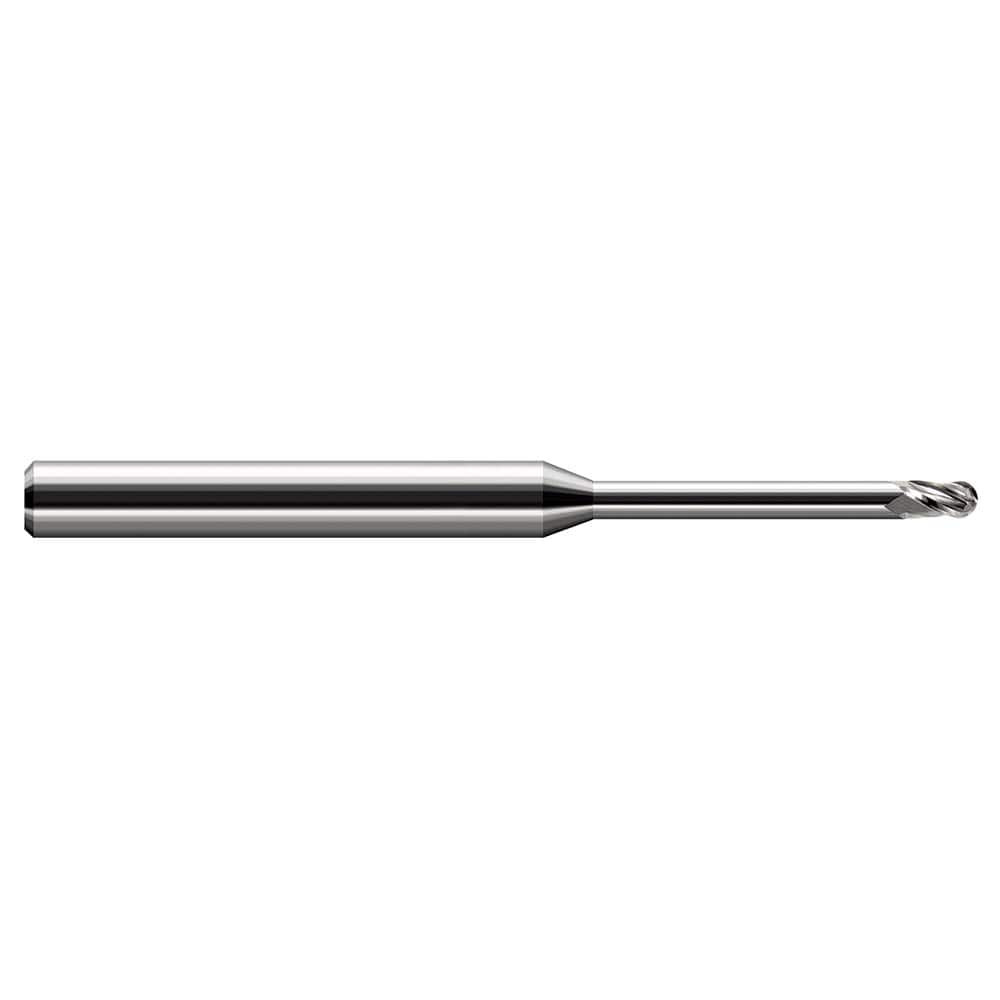 HARVEY TOOL 966010 BALL END MILLS; MILL DIAMETER (DECIMAL I