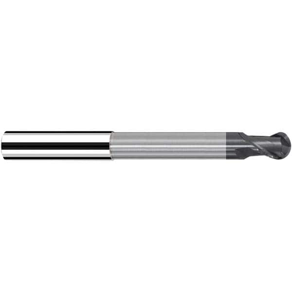 FRAISA B7484450 10MM DIAM, 11MM LOC, 2 FLUTE SOLID CARBI