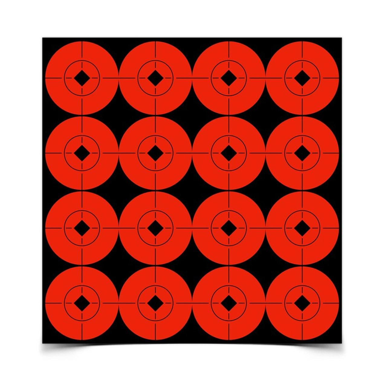 BIRCHWOOD CASEY BC-33904 TARGET SPOTS ORANGE 1.5 INCH, 160 TARGET