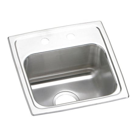 ELKAY BLR15161 ELKAY LUSTERTONE CLASSIC STAINLESS STEEL