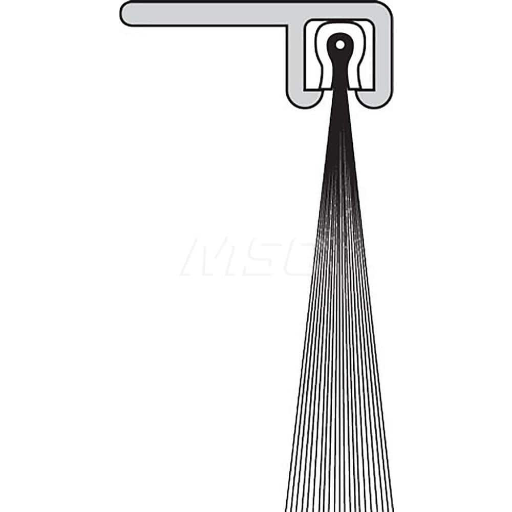 AMERICAN GARAGE DOOR BN9501-94 BRUSHSEAL,DOCK LEVELER,NYLON,1/2" 90DEG.