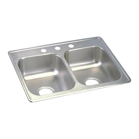 ELKAY D225192 DAYTON STAINLESS STEEL 25" X 19" X 6-5/1