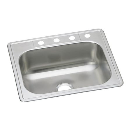 ELKAY DSEW40125224 DAYTON STAINLESS STEEL 25" X 22" X 8-1/1