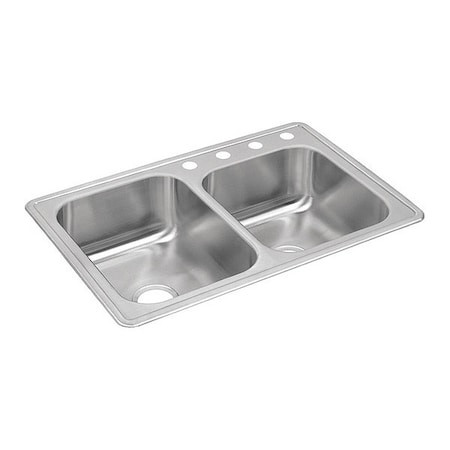 ELKAY DXR250R3 DAYTON STAINLESS STEEL 33" X 22" X 8-3/1