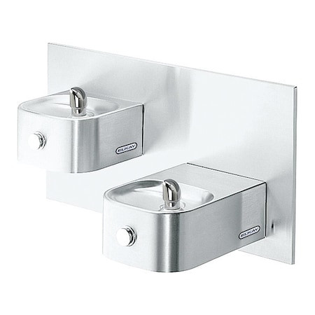 ELKAY EDFPVR217C SOFT SIDES 2-LVL FOUNTAIN,SS
