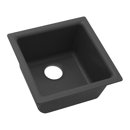 ELKAY ELG1616BK0 ELKAY QUARTZ CLASSIC 15-3/4" X 15-3/4" X