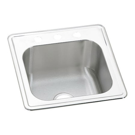 ELKAY ESE2020100 ELKAY CELEBRITY STAINLESS STEEL 20" X 20