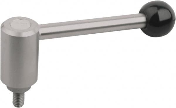 KIPP K0109.2122X25 M12, STAINLESS STEEL THREADED STUD ADJUS