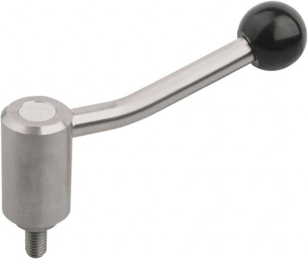 KIPP K0109.4201X80 M20, STAINLESS STEEL THREADED STUD ADJUS