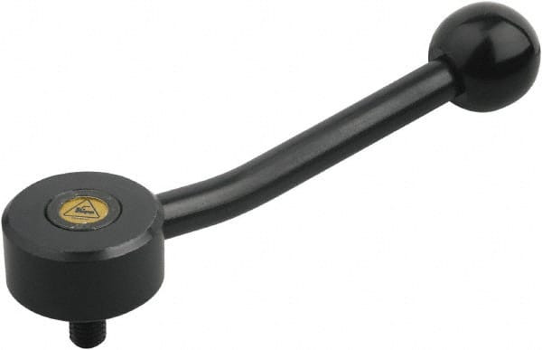 KIPP K0114.2122X20 M12, STEEL THREADED STUD ADJUSTABLE CLAM