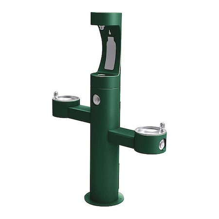ELKAY LK4430BF1UFRKEVG ELKAY OUTDOOR EZH2O UPPER BOTTLE FILLING