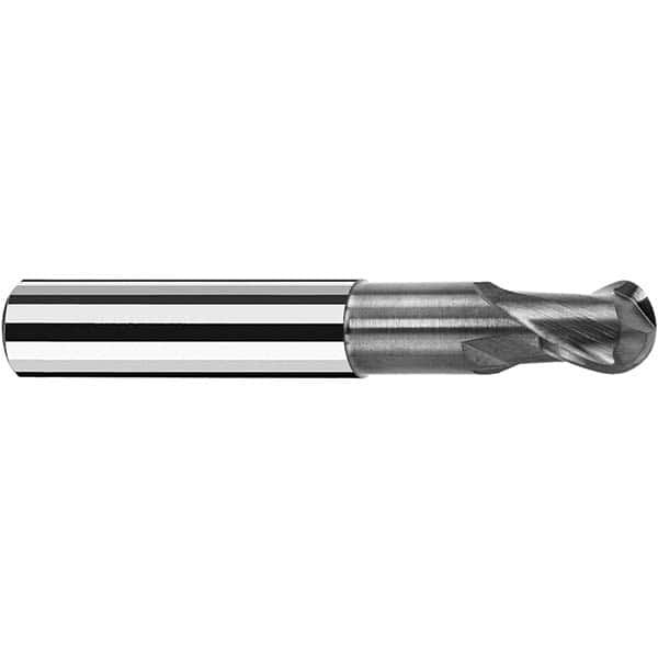 FRAISA P7540220 4MM DIAM, 5MM LOC, 2 FLUTE SOLID CARBIDE