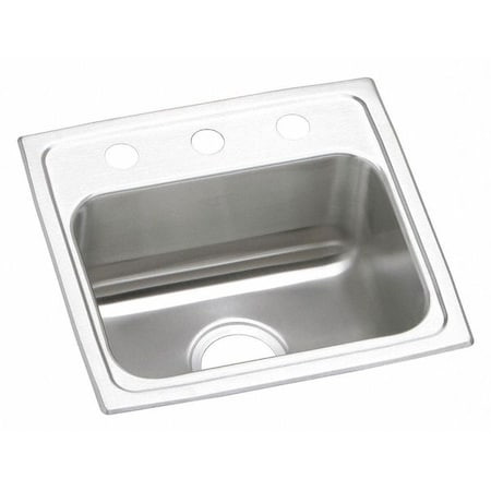 ELKAY PSR17163 ELKAY CELEBRITY STAINLESS STEEL 17" X 16