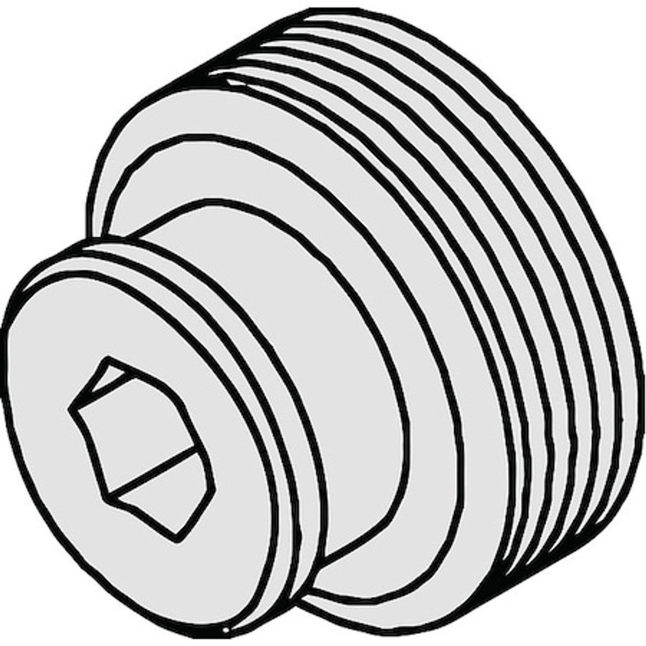 ERICKSON SS044038G LOCKNUT/STOPSCREW,STOP SCREW