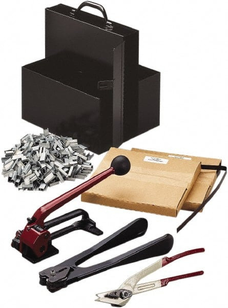 NIFTY PRODUCTS SSK68 STEEL STRAPPING KIT,3/4"