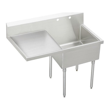 ELKAY WNSF8124L0 ELKAY WELDBILT STAINLESS STEEL 49-1/2" X