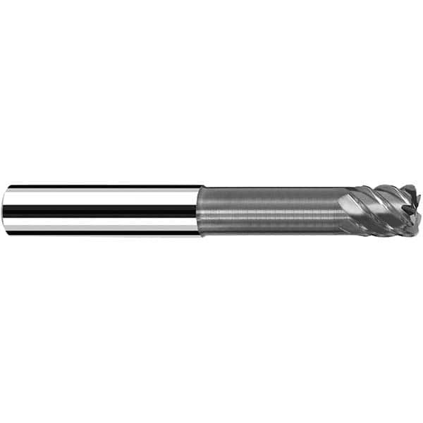 FRAISA X7204218 4MM DIAM 4 FLUTE SOLID CARBIDE 1MM CORNE