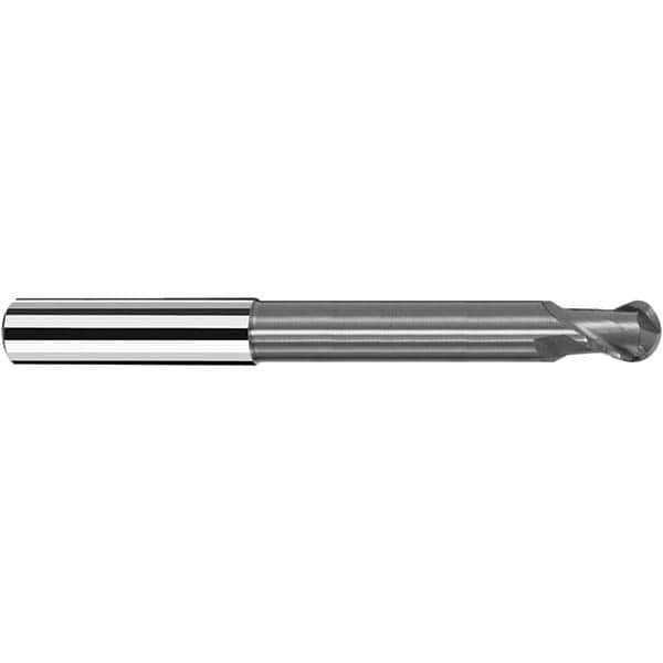 FRAISA X7404260 5MM DIAM, 6MM LOC, 2 FLUTE SOLID CARBIDE