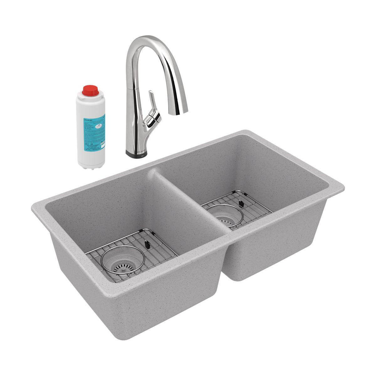 ELKAY DSE133224 DAYTON STAINLESS STEEL 33" X 22" X 8-1/1