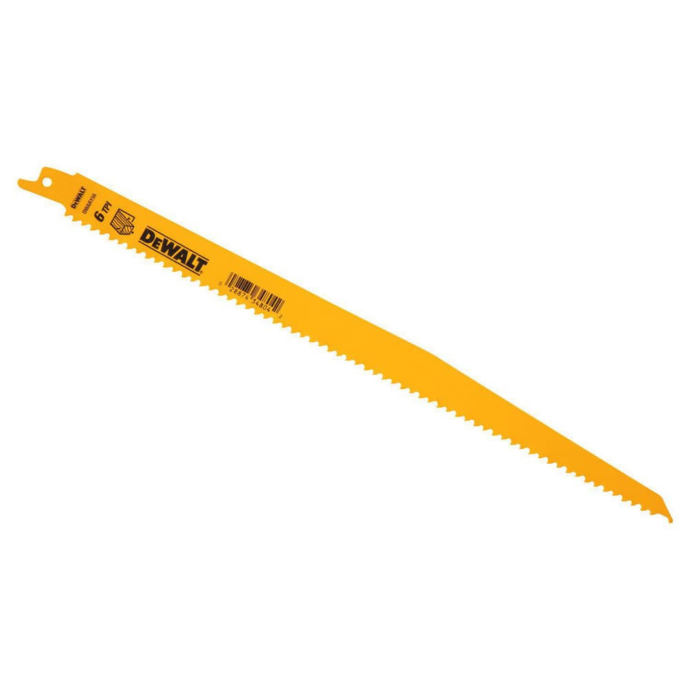 DEWALT TOOLS DW4804N25 12IN 6TPI TAPER BK BLADE-25N
