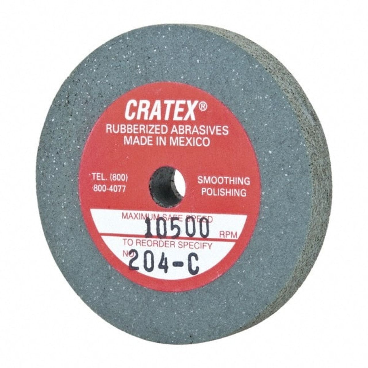 CRATEX 204 C RUBBER GRINDING WHEELS