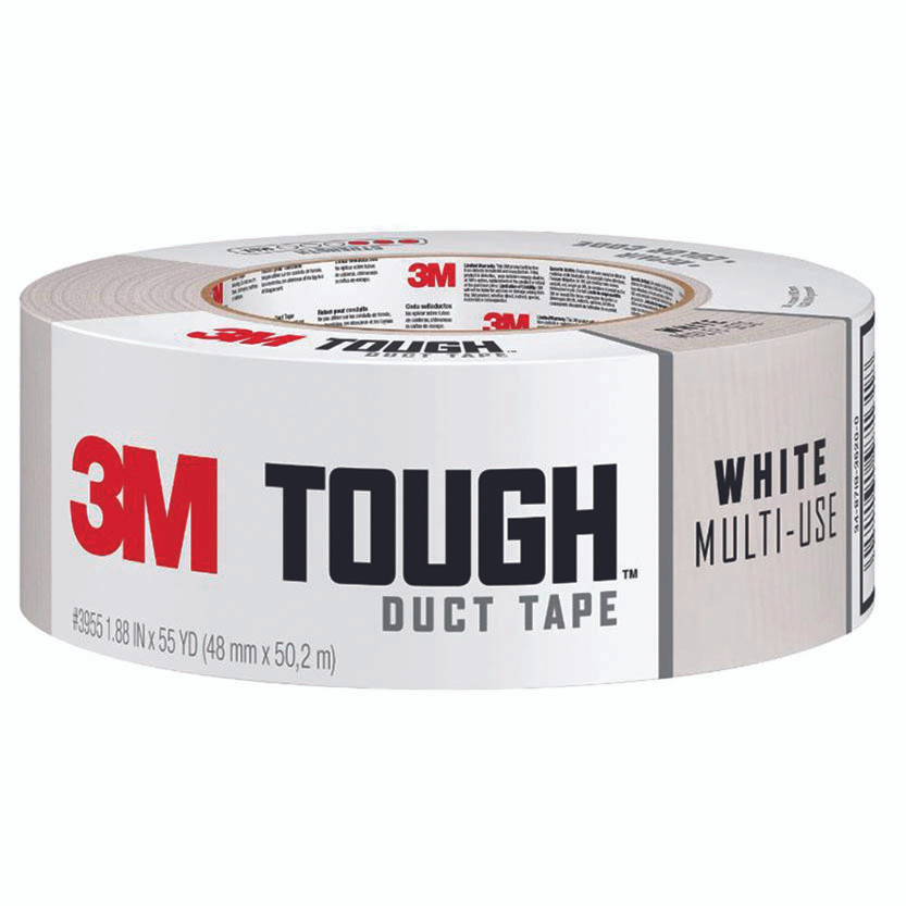 3M 3955-WH TAPE DUCT WHITE 1.88IN X 60YD 