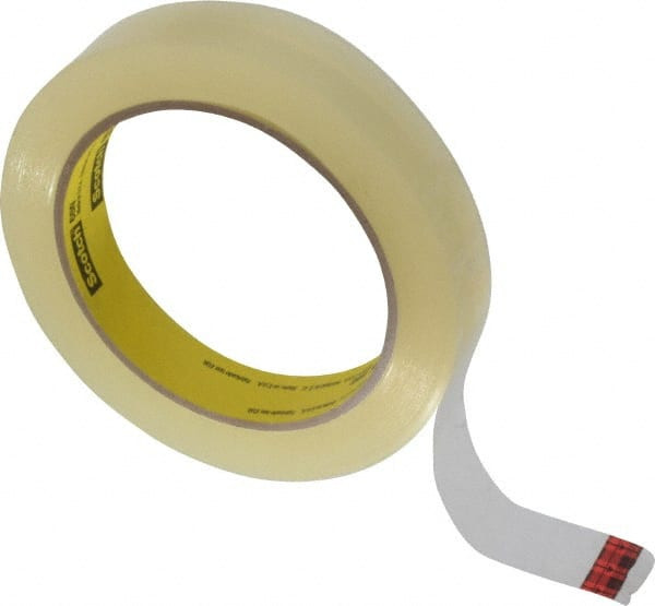 3M 7000001180 PACKAGING TAPE, 600, TRANSPARENT, 3/4 IN