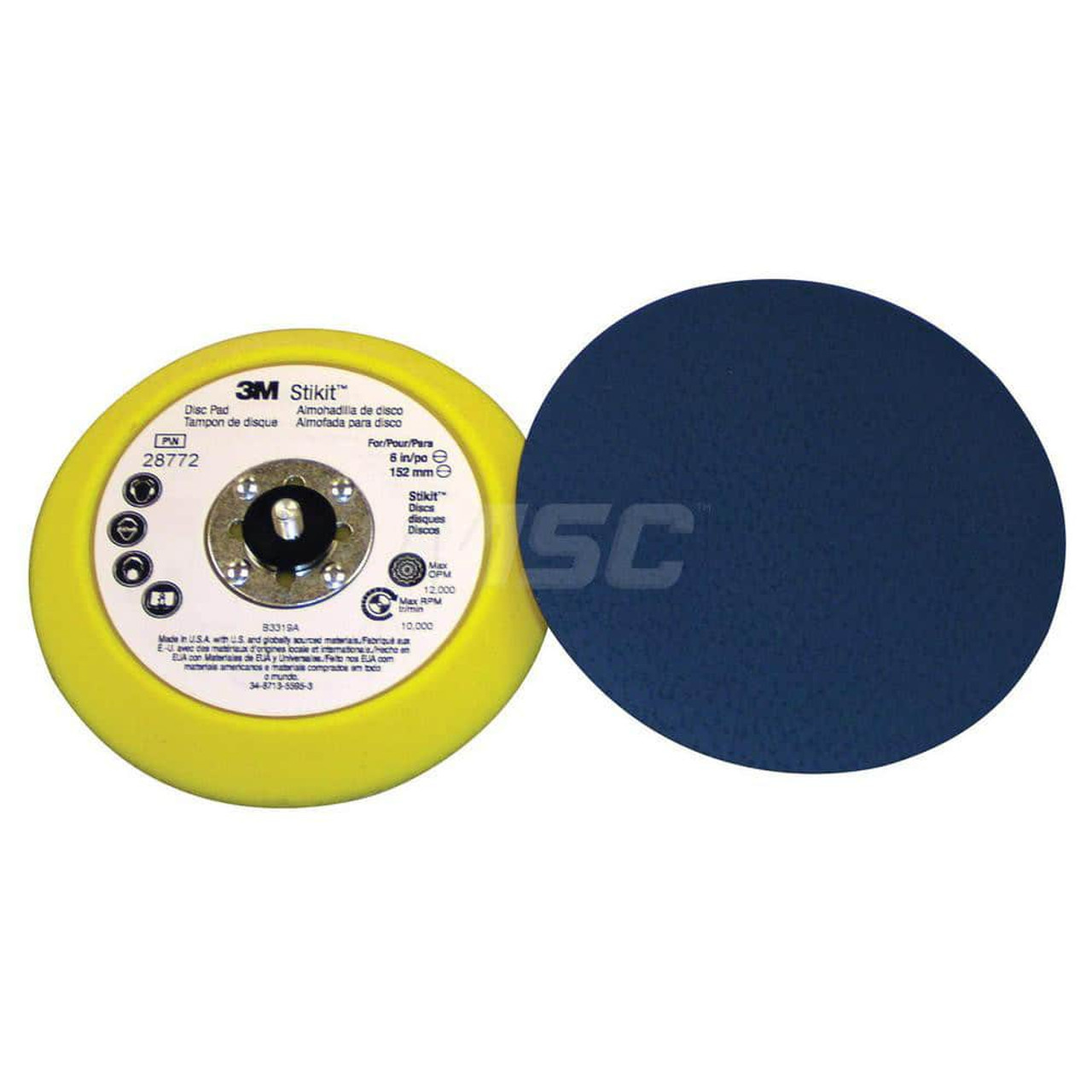 3M 7010360097 3M(TM) STIKIT(TM) D/F PAD 20434, 3 IN X 