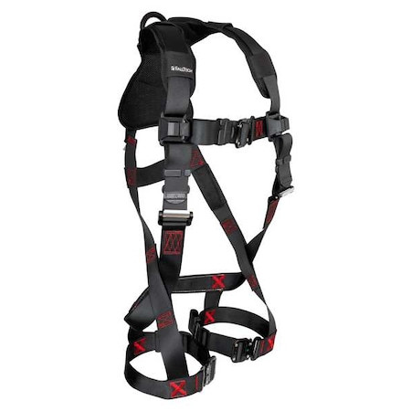 FALLTECH 8141BLX HARNESS,425 LB,QUICK-CONNECT,L, XL