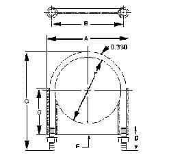 MSC U476T2 PIPE CLAMPS & HANGERS
