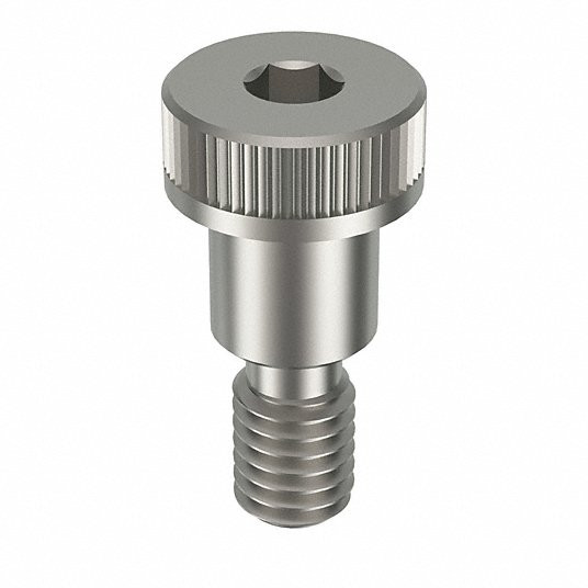 GRAINGER GLOBAL SOURCING 2DNF3 SHOULDER SCREW 1/2 X1/2 3/8-16 PK2