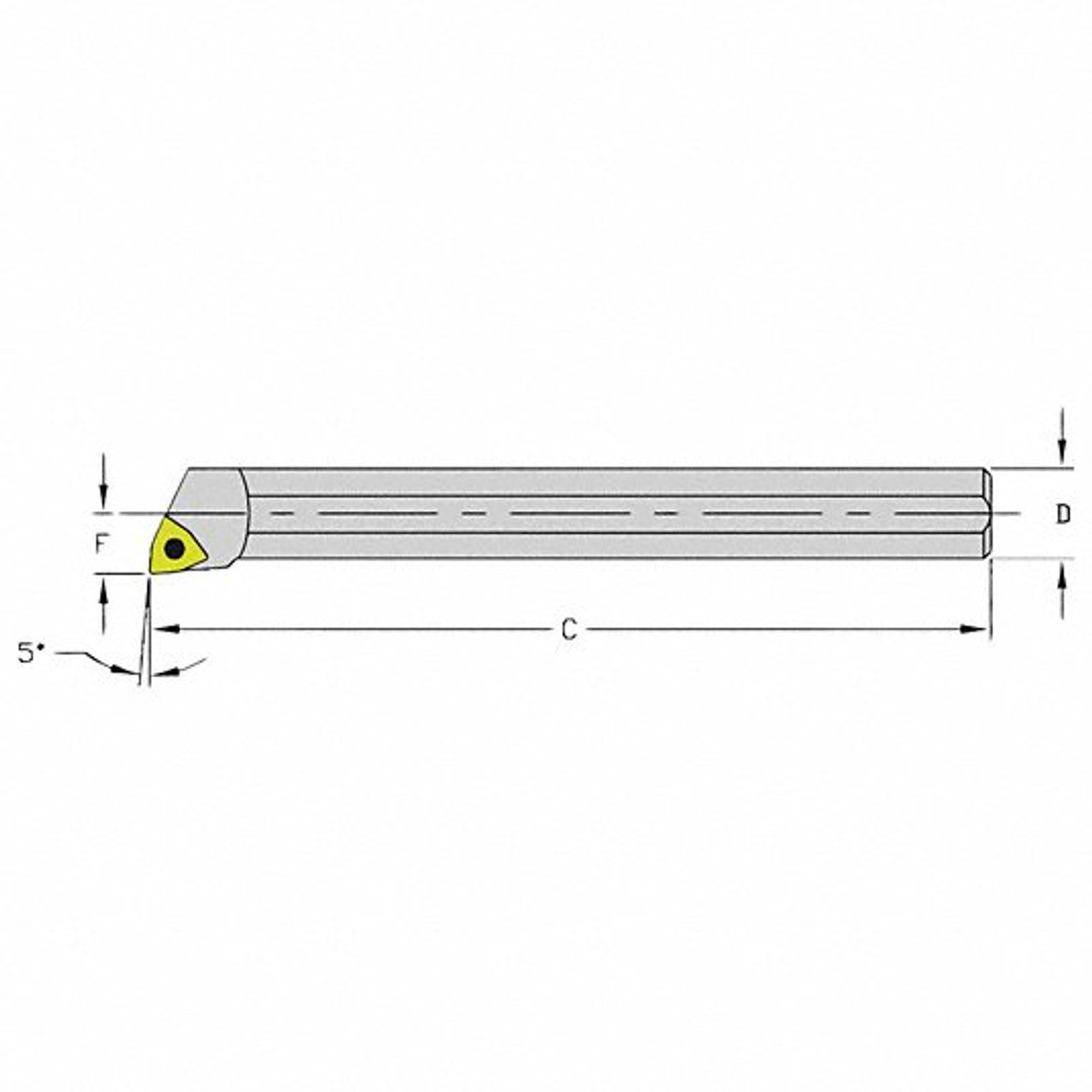 ULTRA-DEX USA HM06Q SWLCL2-203 INDEXABLE BORING BAR 0.4100 HEAVY METAL