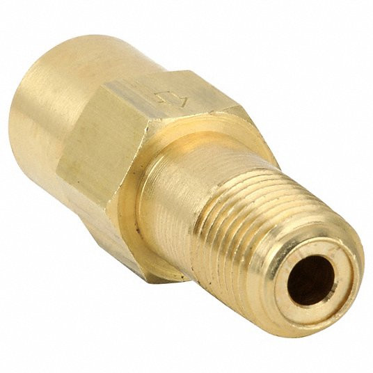 CONTROL DEVICES P25M25-0AA CHECK VALVE 1/4 (F)NPT INLET 2-3/4 L