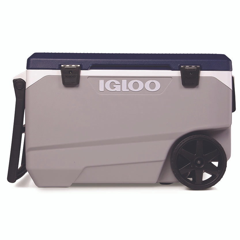 IGLOO CORPORATION 34818 COOLER ROLLER MAXCLD GRAY 90QT