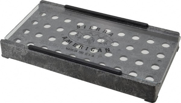 SIERRA AMERICAN MULTI-SYSTEMS SAER-11-40 40 COLLET, ER11 PLASTIC COLLET RACK AND 