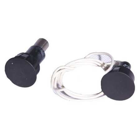 SECURITRON DPS-M-BK CONCEALED DOOR POSITION SWITCH,F/ METAL