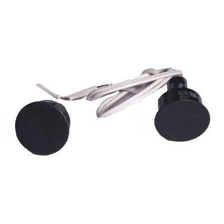 SECURITRON DPS-W-BK CONCEALED DOOR POSITION SWITCH,F/WOOD