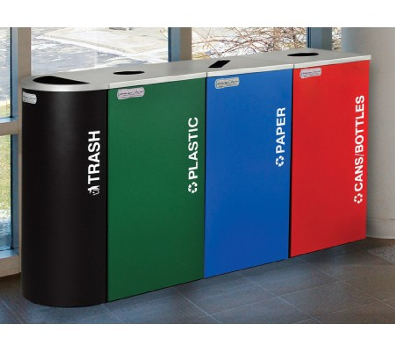 EX-CELL KAISER LLC RC-KDHR-R RYX HALF ROUND RECYCLABLES, STEEL, 8 GAL. RO
