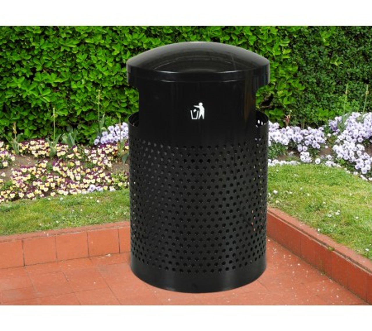 EX-CELL KAISER LLC WR-2441 T BLK RECP. , STEEL, 40 GAL. BLACK GLOSS