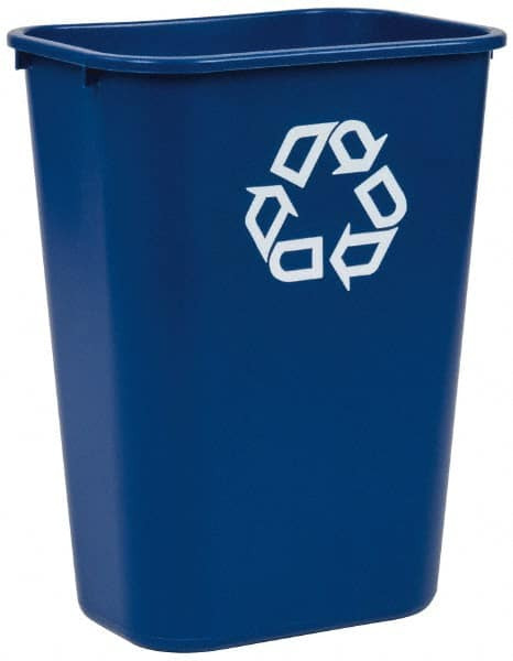 RUBBERMAID COMMERCIAL PRODUCTS FG295773BLUE LARGE DESKSIDE RECYCLINGCONTAINER