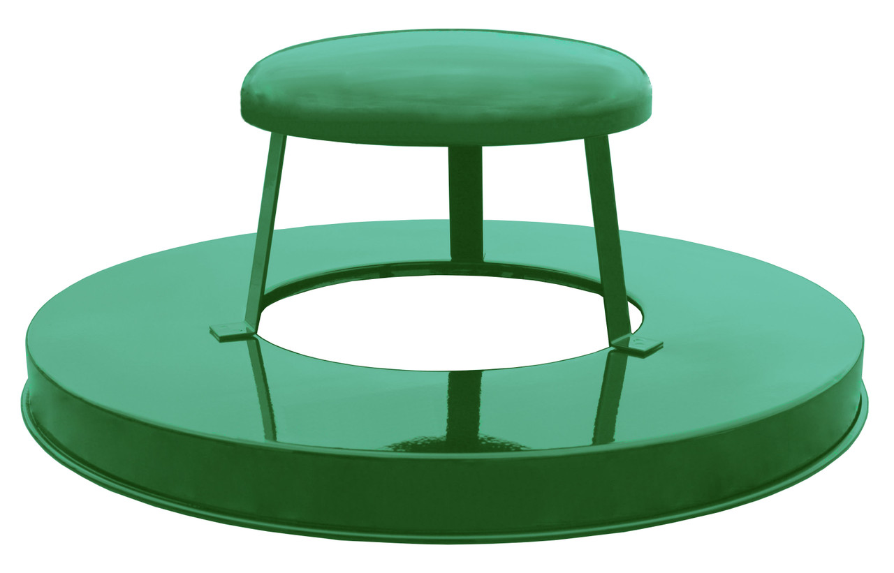 WITT INDUSTRIES, INC M3601-RCL-GN RAIN CAP LID ONLY, FOR THE 36 GALLON OUT