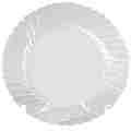 WNA COMET CW6180 CLASSICWARE PLATES, PLASTIC, 6 IN, CLEAR