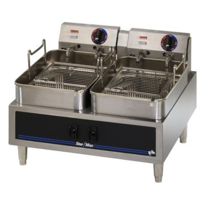 STAR MANUFACTURING 530TF FRYER TWIN POT 30LB SNGL BASKET 208/240V