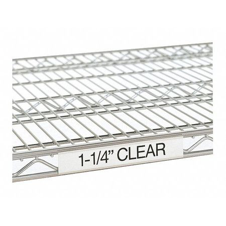 METRO 9990CL1 LABEL HOLDER CLEAR 18 IN EA
