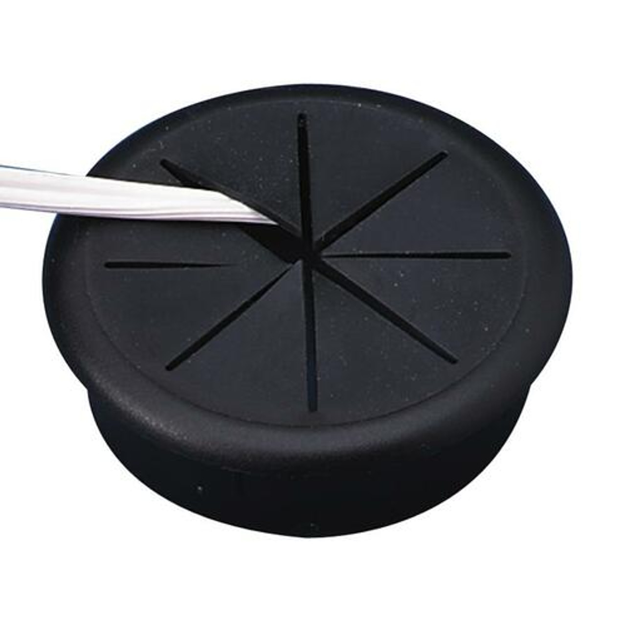 MASTER CASTER 00209 GROMMET,FLEXIBLE,2 3/8" DIAMETER,BLACK