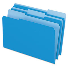 ESSELTE PENDAFLEX CORP. 1531/3BLU FILE FOLDERS,1/3 CUT TOP TAB,LEGAL