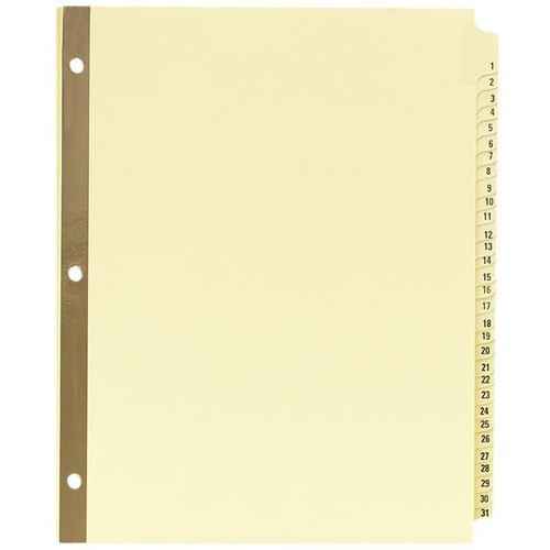 AVERY 11308 DIVIDER, REINFRCD TAB,NUMERICAL,1-31