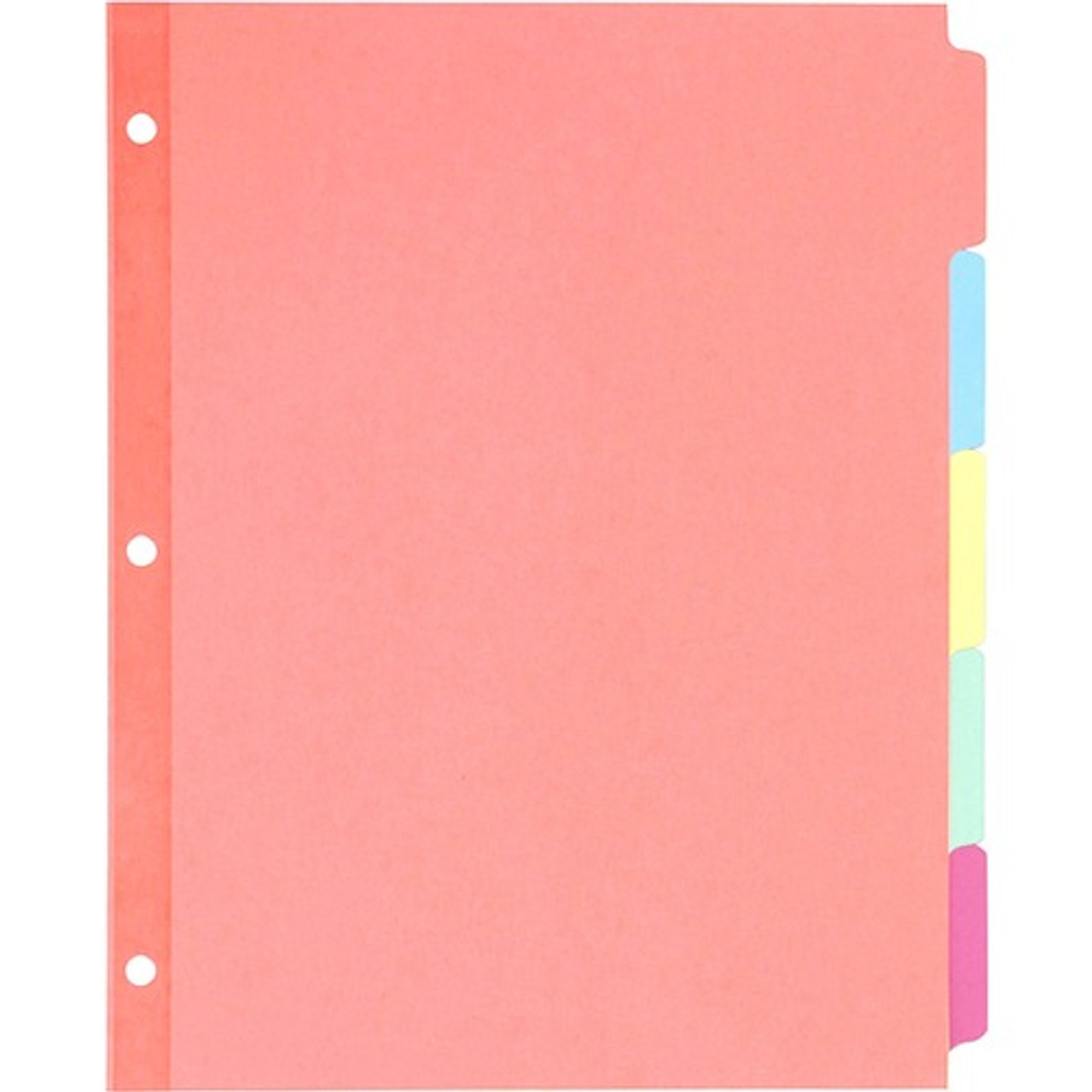 AVERY 11508 DIVIDER, NON-LAMINATED TAB 5, 36 SHEETS